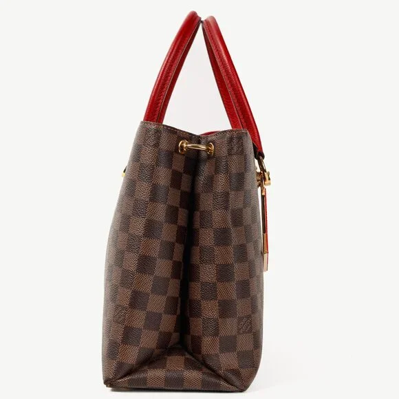 Louis Vuitton Riverside Damier Ebene Lie de Vin Tote - Picture 3 of 16